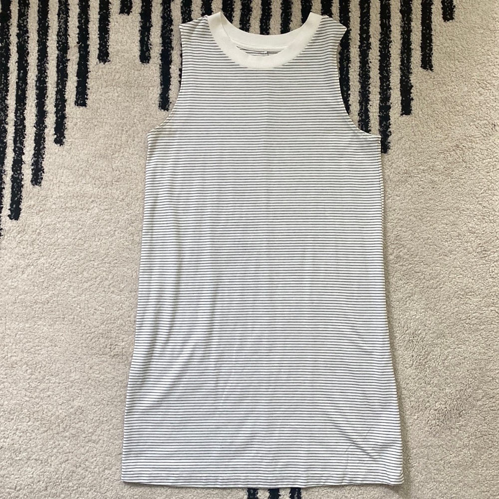 a new day | Striped T-Shirt Dress